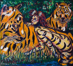 Pigen og tigerne (22x21)