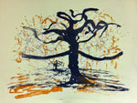 The orange dripping tree